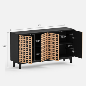 Vault Vintage 4-Door Buffet (63'')