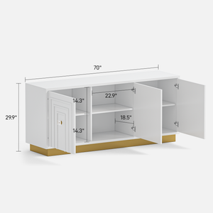 3-Door Sideboard (70'')