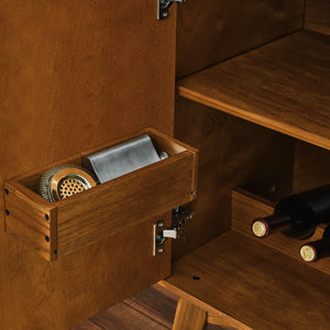 2-Door Wood Bar Cabinet (31'')