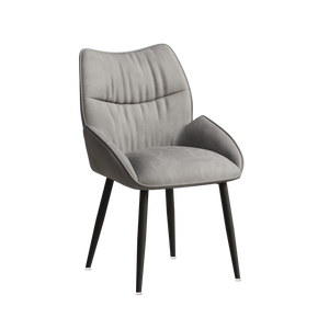 Velvet Upholstered Dining Chairs (Set of 2)