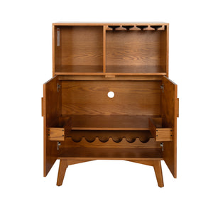 2-Door Wood Bar Cabinet (31'')