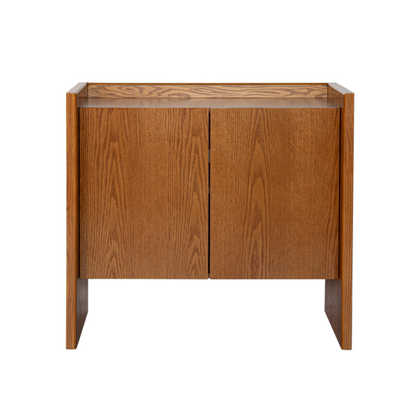 Rustic Storage Accent Cabinet (34'')