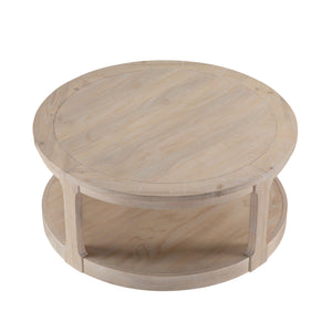 Round Rustic Coffee Table (40'')