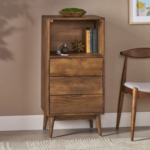 3-Drawer Wood Chest (20'')