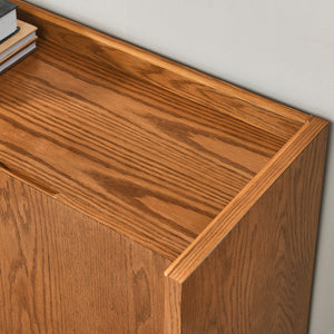 Rustic Storage Accent Cabinet (34'')