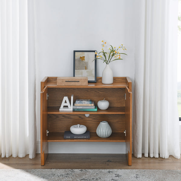 Rustic Storage Accent Cabinet (34'')