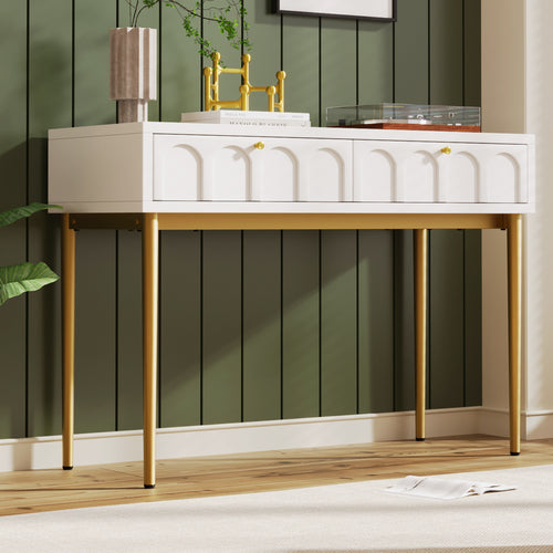 Modern 2-Drawer Makeup Vanity (46'')