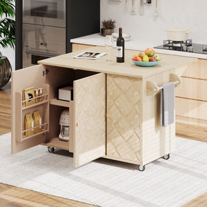 Kitchen Island on Wheels (51'')
