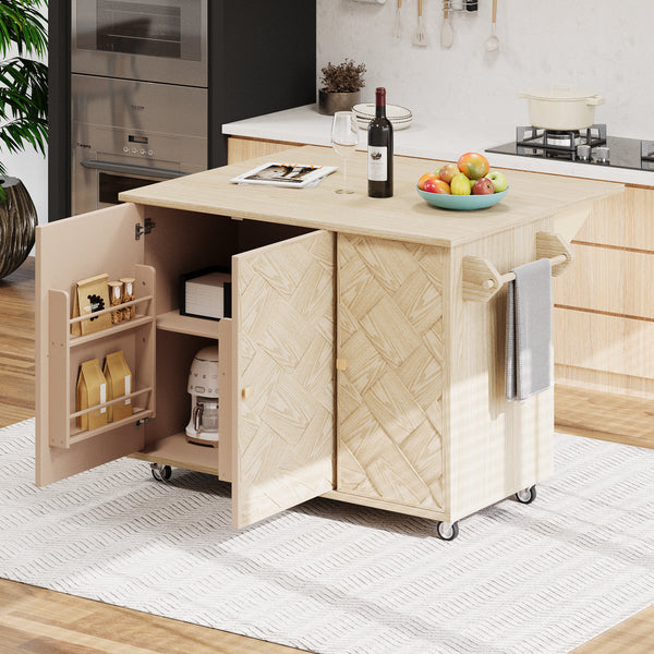 Kitchen Island on Wheels (51'')