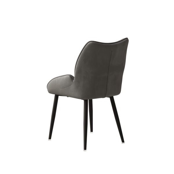 Velvet Upholstered Dining Chairs (Set of 2)