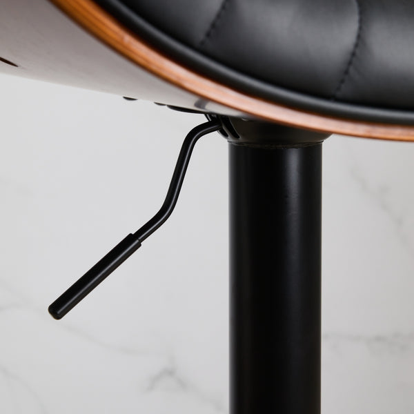 Wood Swivel Bar & Counter Stools (Set of 2)