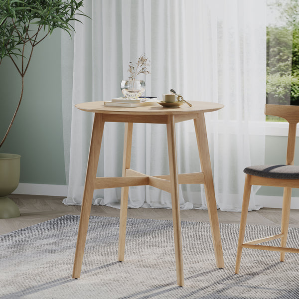 Round Wood Dining Table (36'')