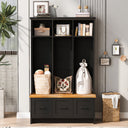 Modern Storage Hall Tree (65'')