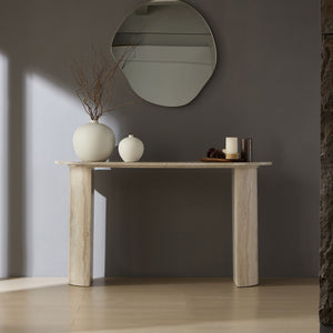 Marble Pattern Console Table (55'')
