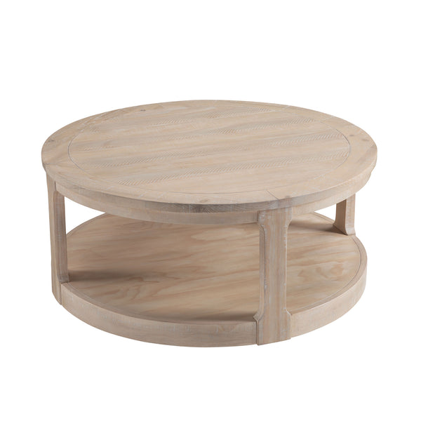 Round Rustic Coffee Table (40'')