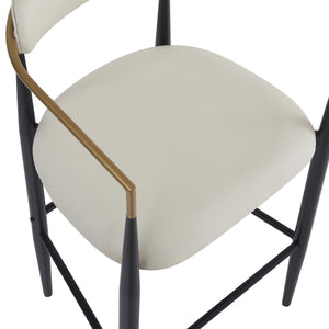 Iron Frame Bar & Counter Stools (Set of 2)