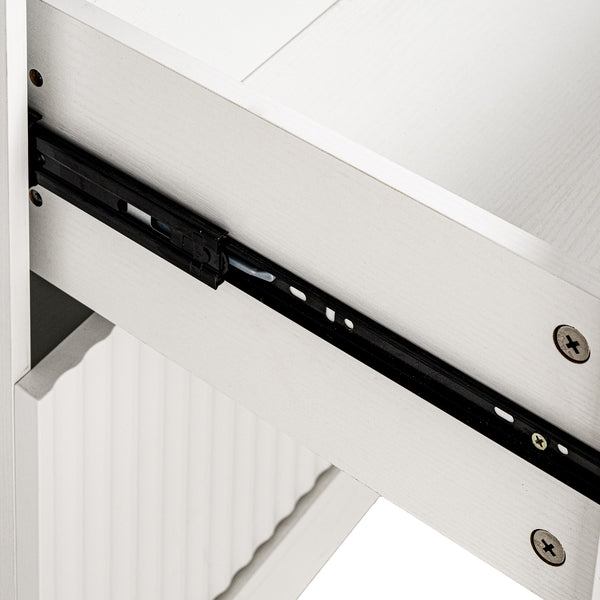Modern Fluted Buffet Cabinet (71'')