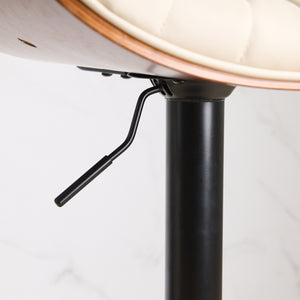 Wood Swivel Bar & Counter Stools (Set of 2)