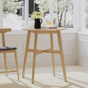 Round Wood Dining Table (36'')
